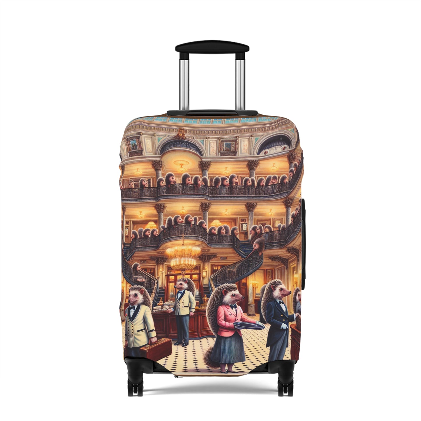 Hedgehog Hotel Luggage Cover