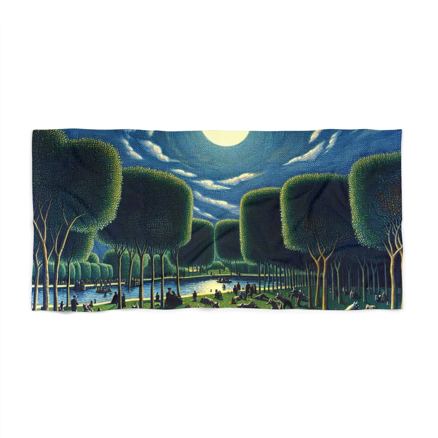 Werewolves at the Waterfront Beach Towel