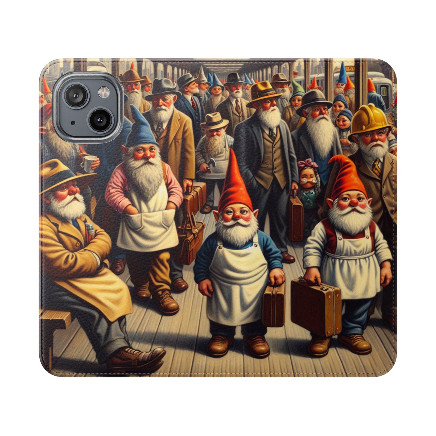 The Gnome-mute Home Flip Case - iPhone/Galaxy