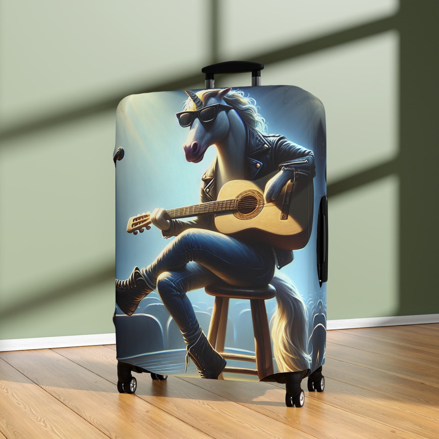 Unicorn Unplugged Luggage Cover