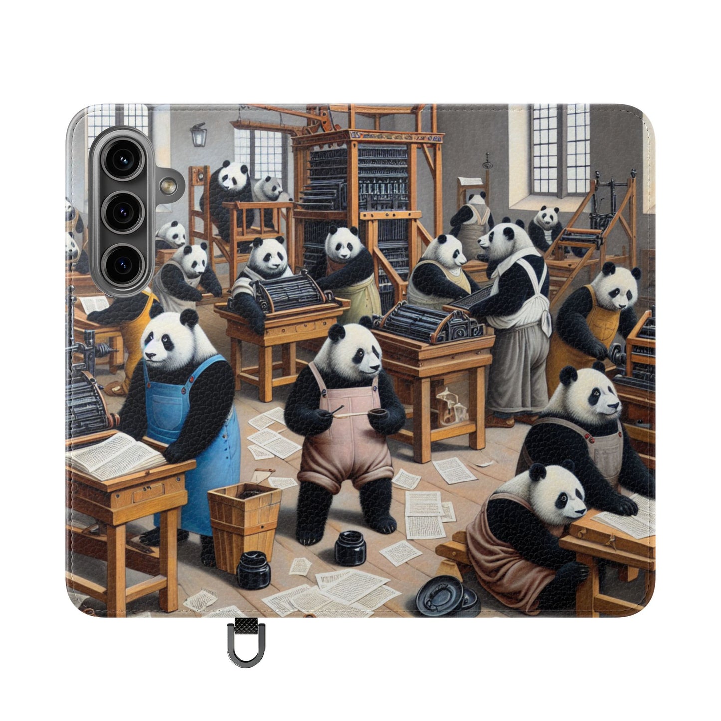 Printing Pandamonium Flip Case - iPhone/Galaxy