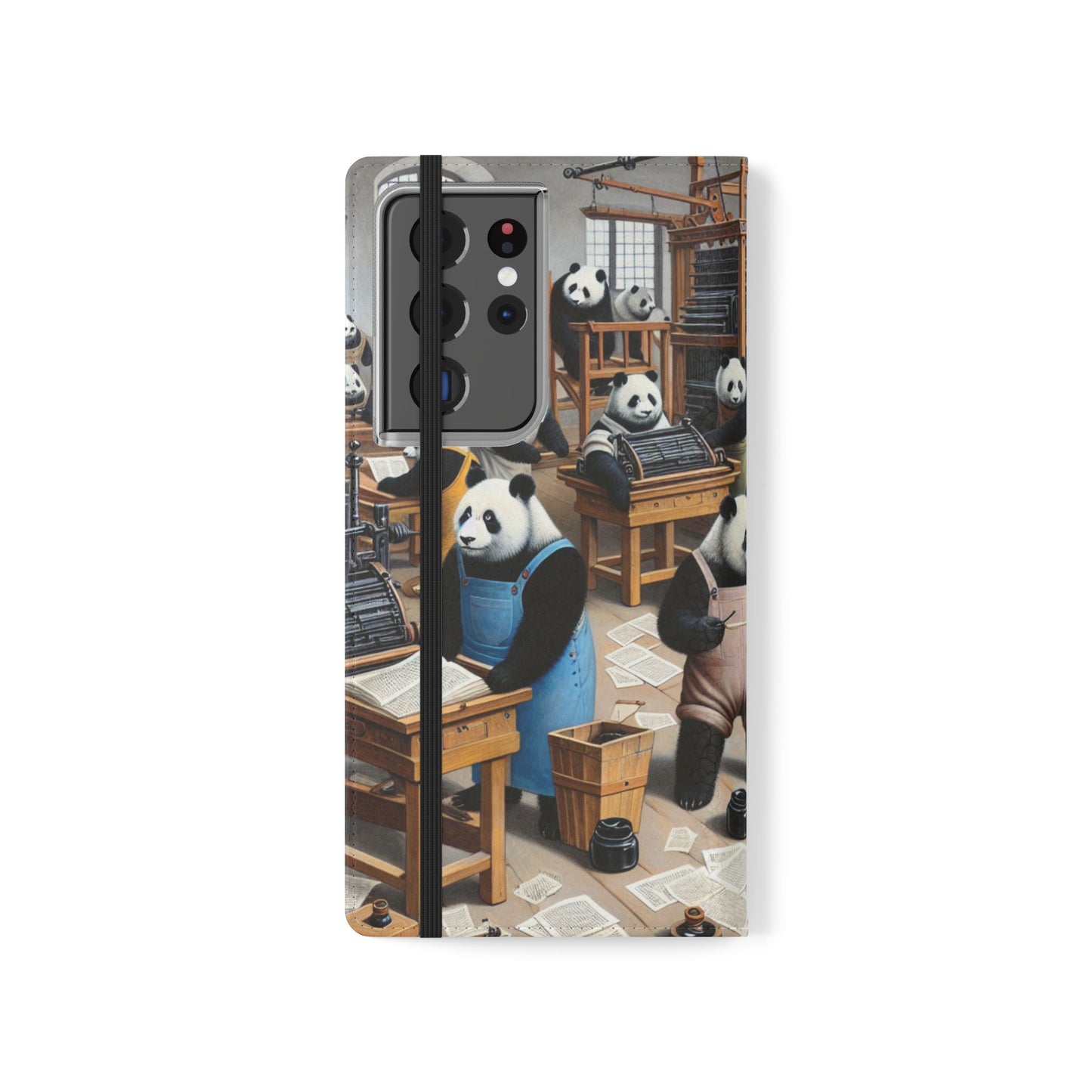 Printing Pandamonium Flip Case - iPhone/Galaxy