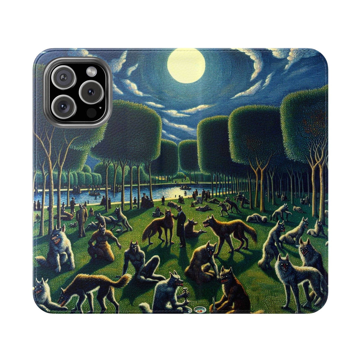 Werewolves at the Waterfront Flip Case - iPhone/Galaxy