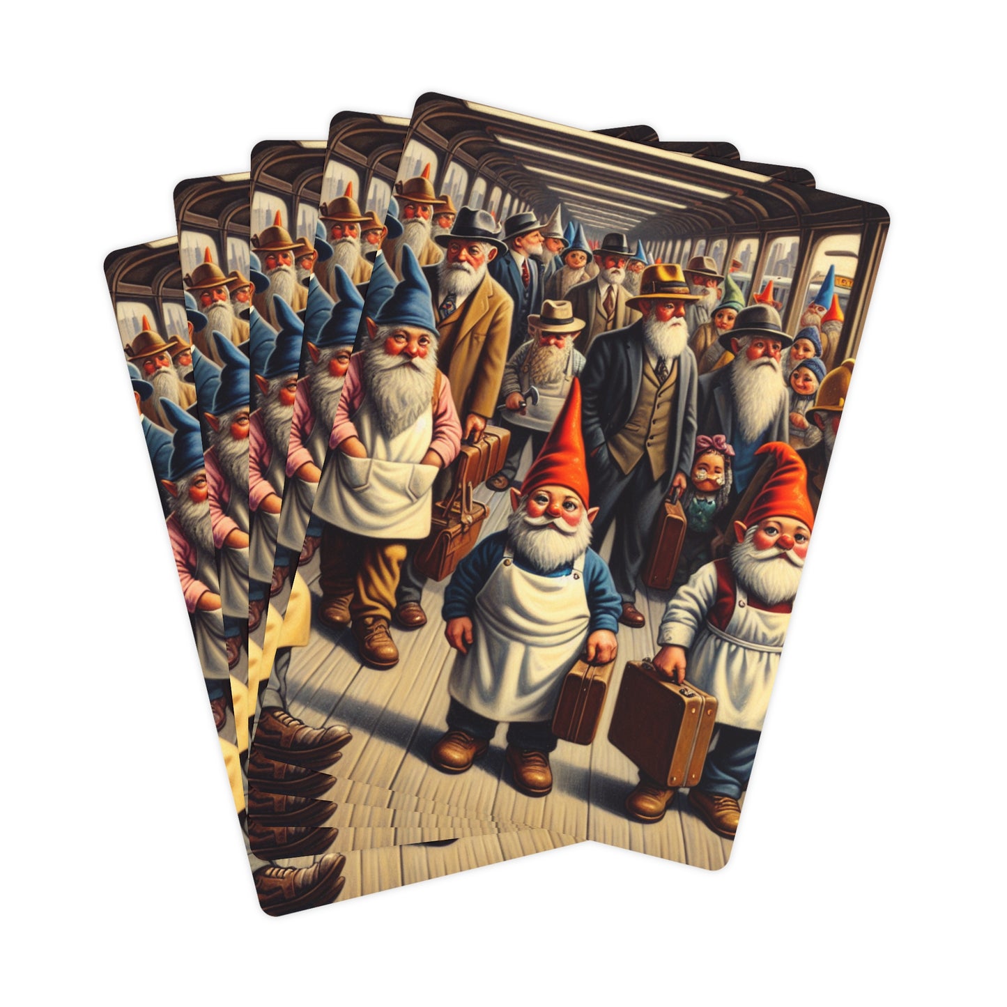 The Gnome-mute Home Poker/Playing Cards