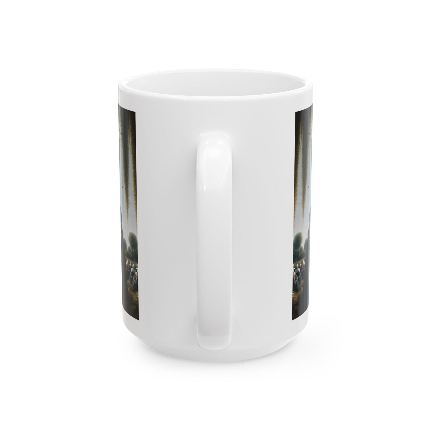 Vermeer's Vampire Violinists Ceramic Mug