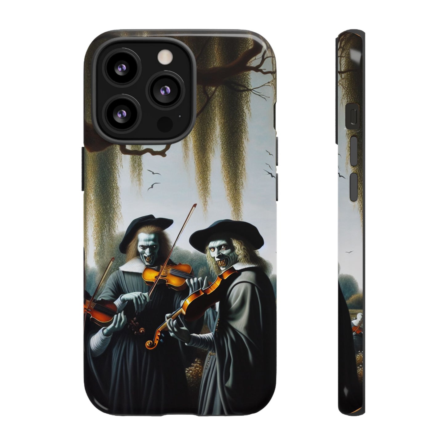 Vermeer's Vampire Violinists Phone Case - IPHONE