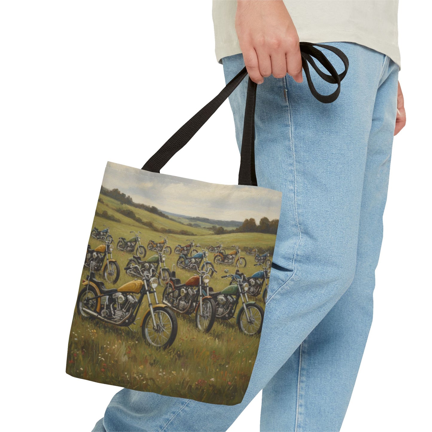 Wild Motorcycles Tote Bag