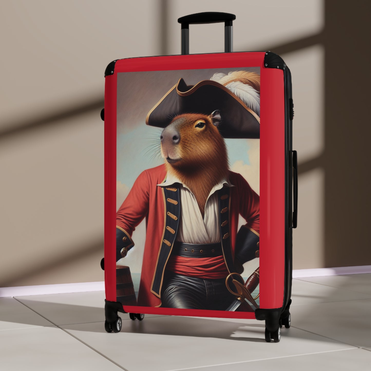 Captain Capybara Suitcase