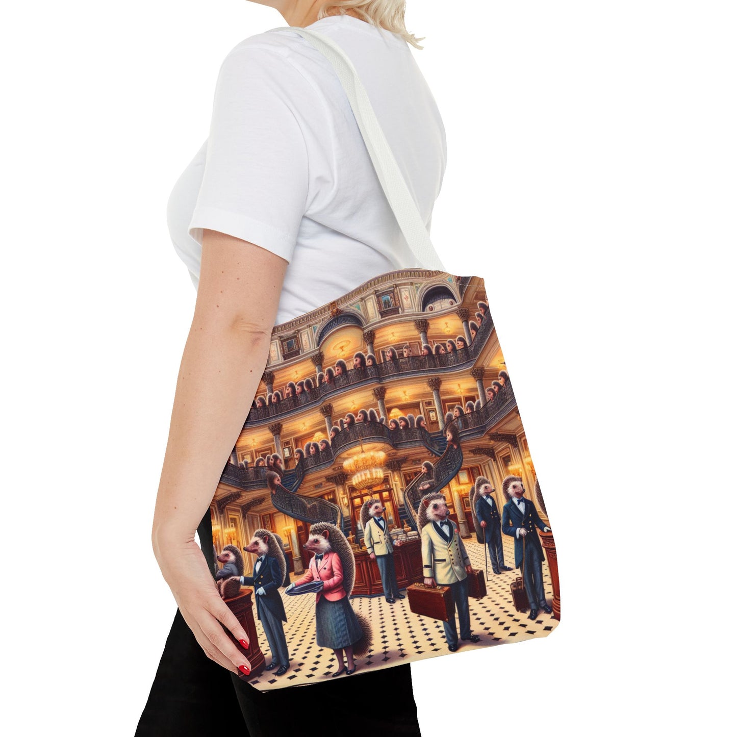Hedgehog Hotel Tote Bag