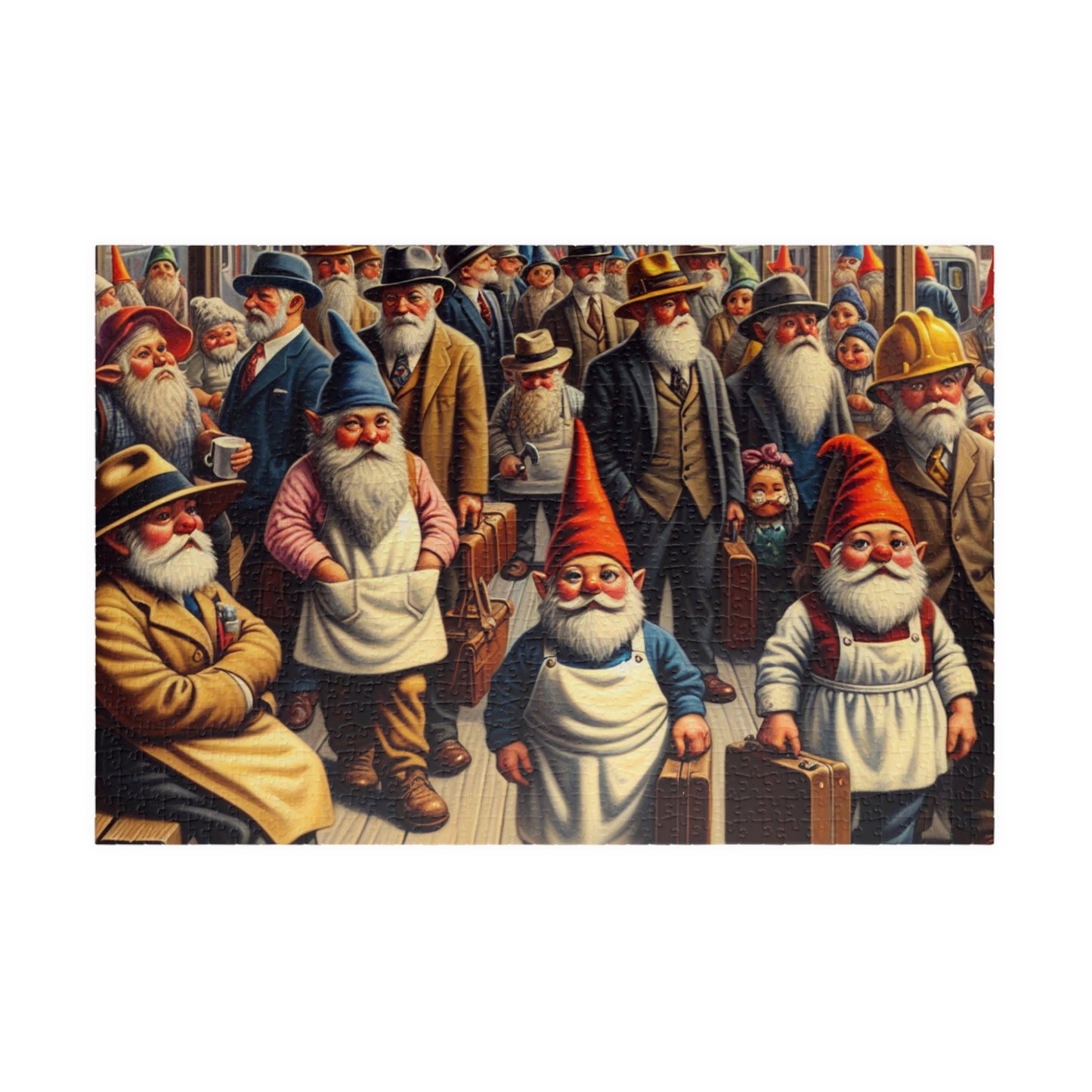 The Gnome-mute Home Puzzle (110, 252, 520, 1014-piece)