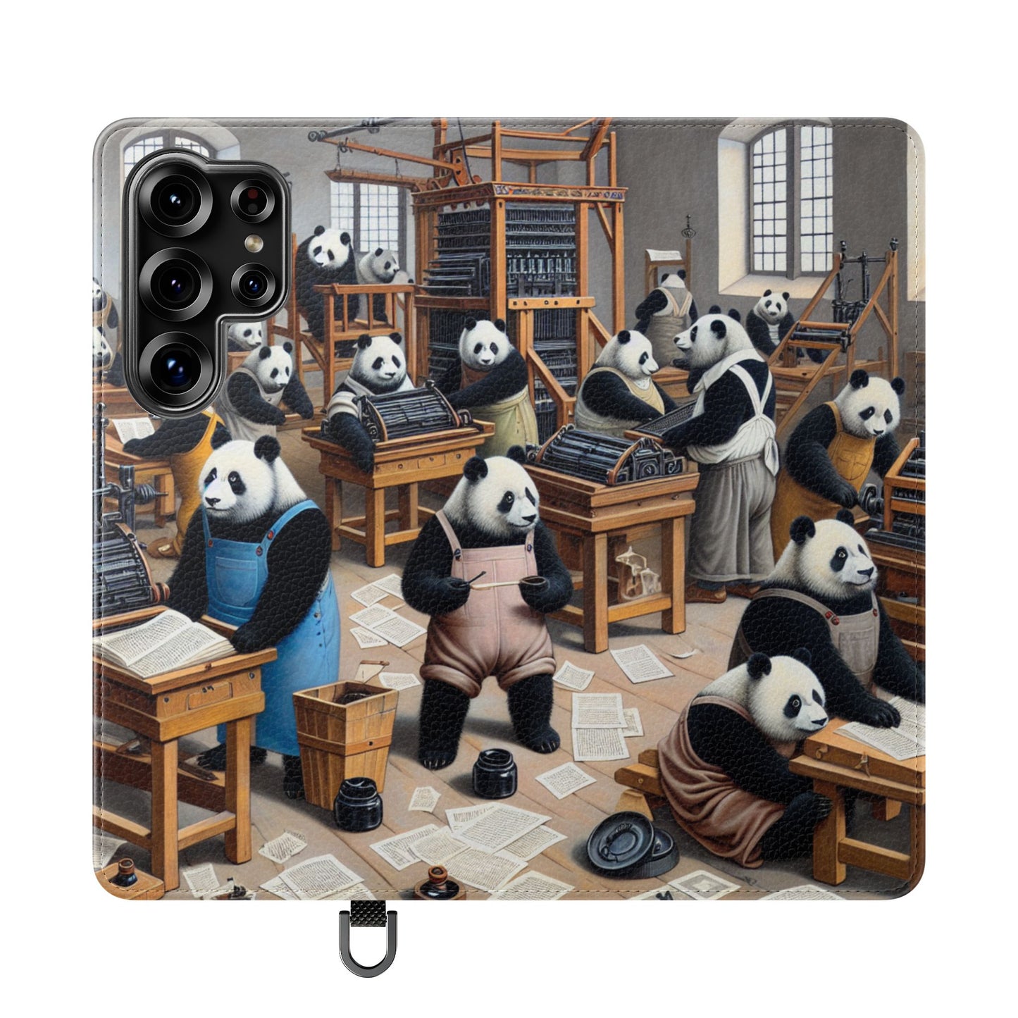Printing Pandamonium Flip Case - iPhone/Galaxy