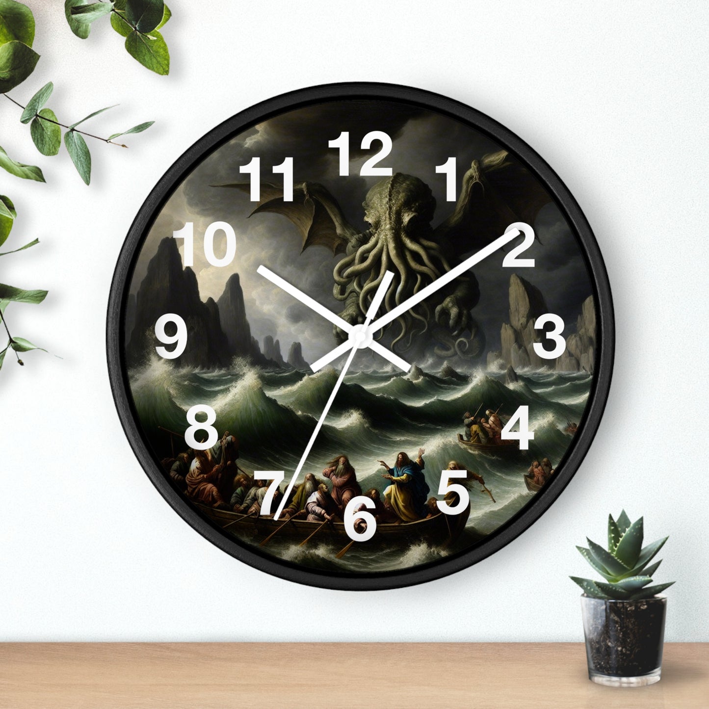Cthulhu in the Storm Wall Clock