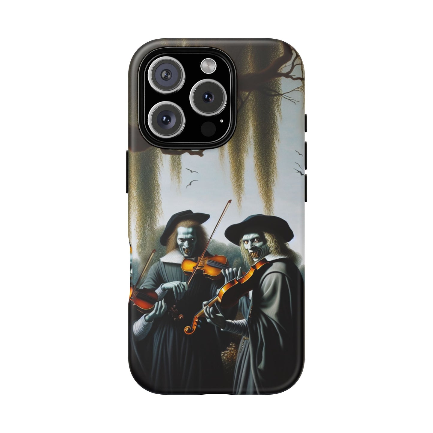 Vermeer's Vampire Violinists Phone Case - IPHONE