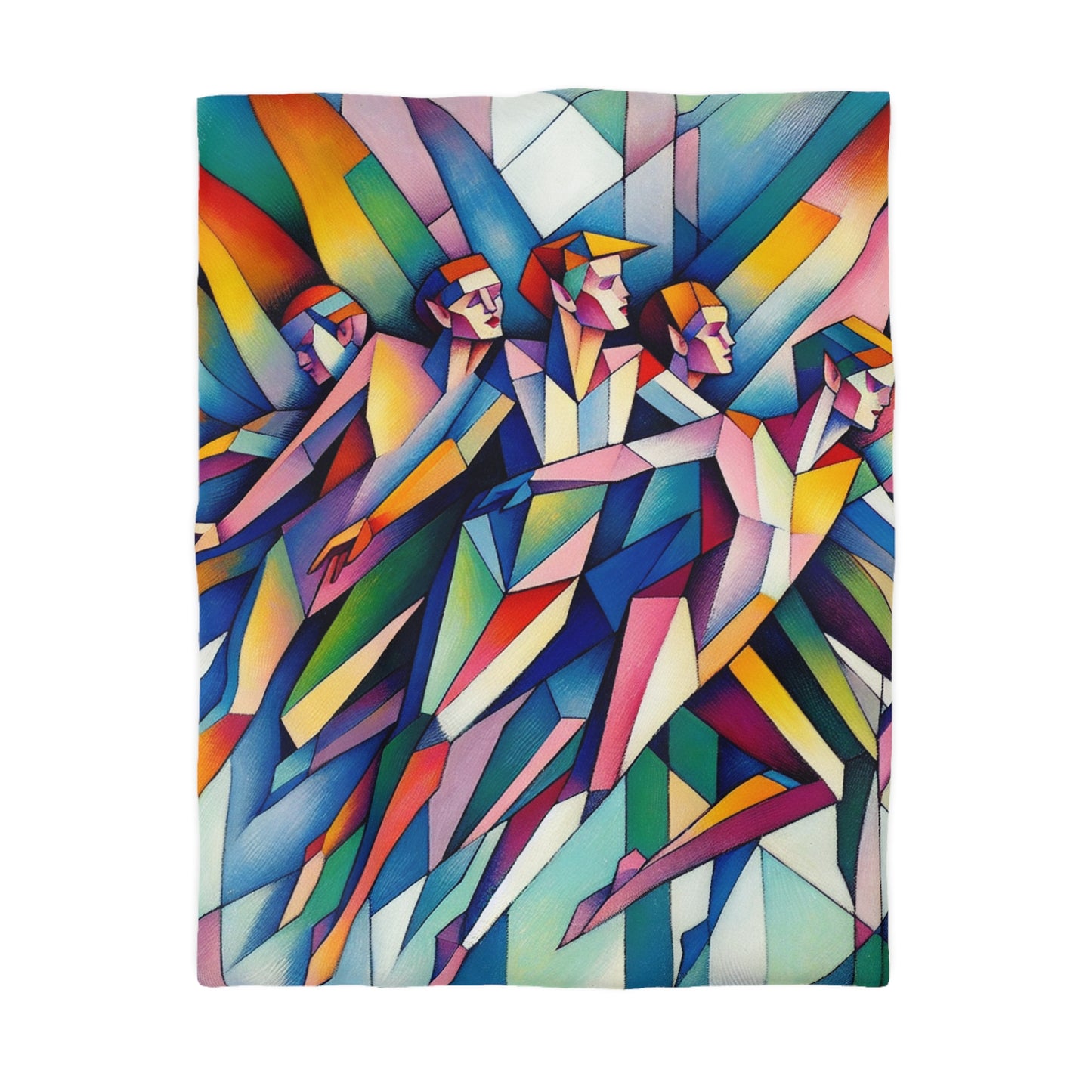 Picasso's Pixies Microfiber Duvet Cover