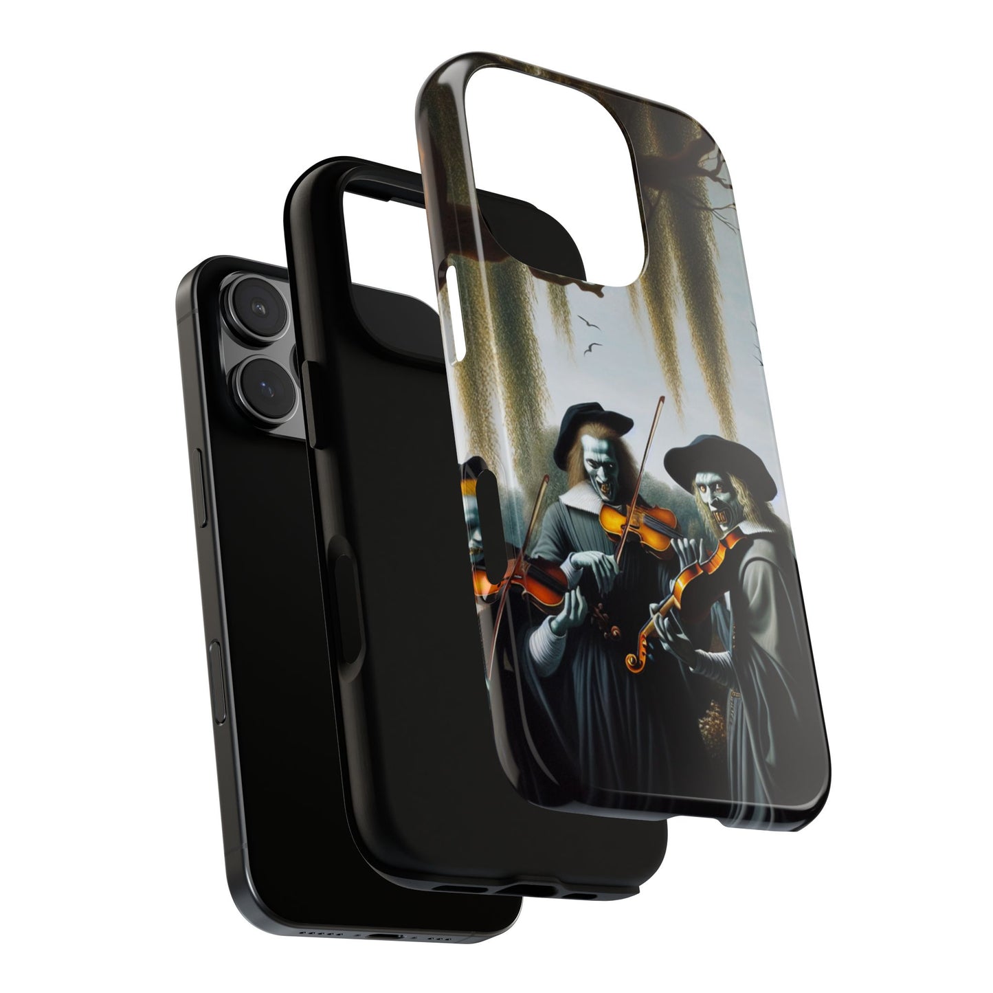 Vermeer's Vampire Violinists Phone Case - IPHONE