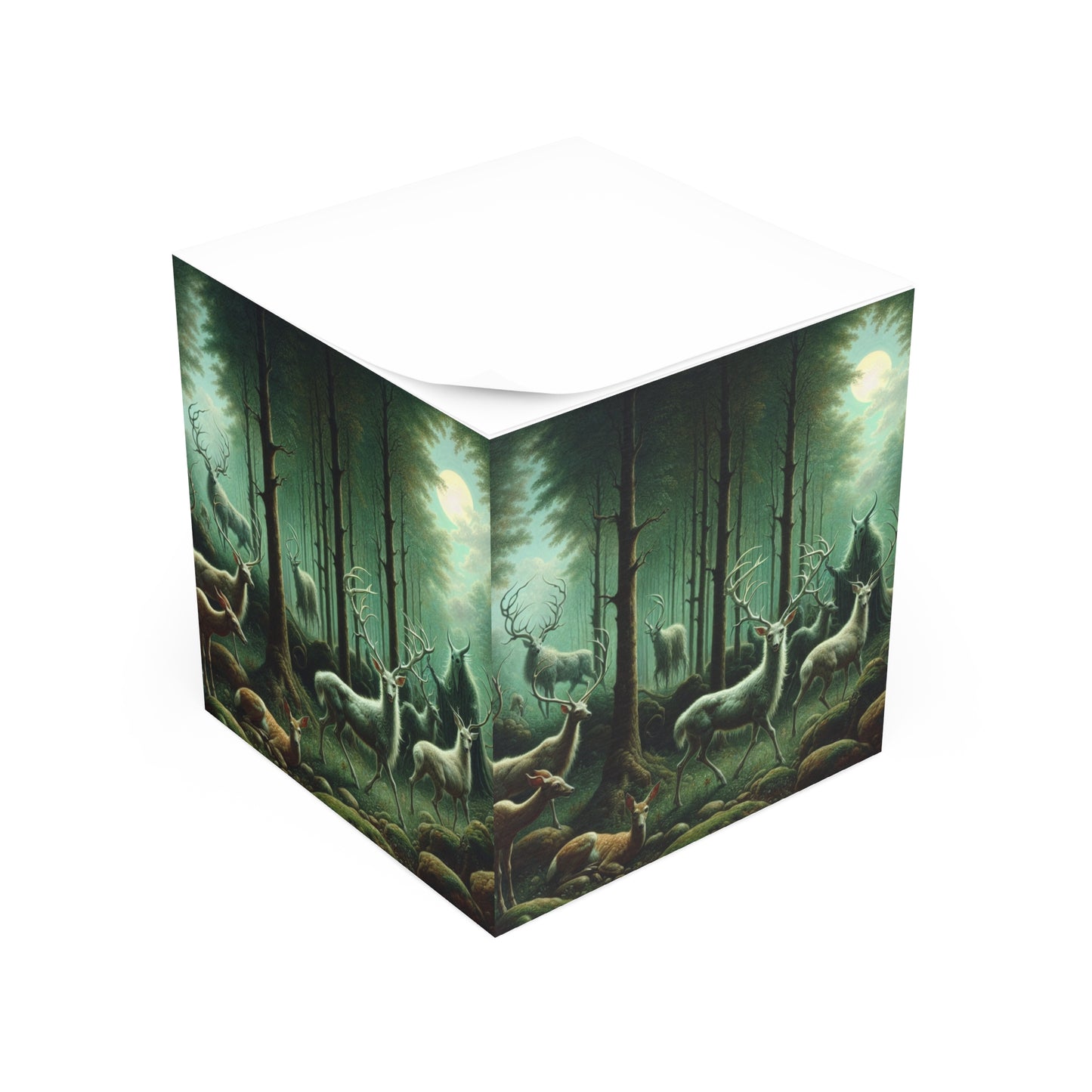 Wendigo Shepherd Post It Note Cube