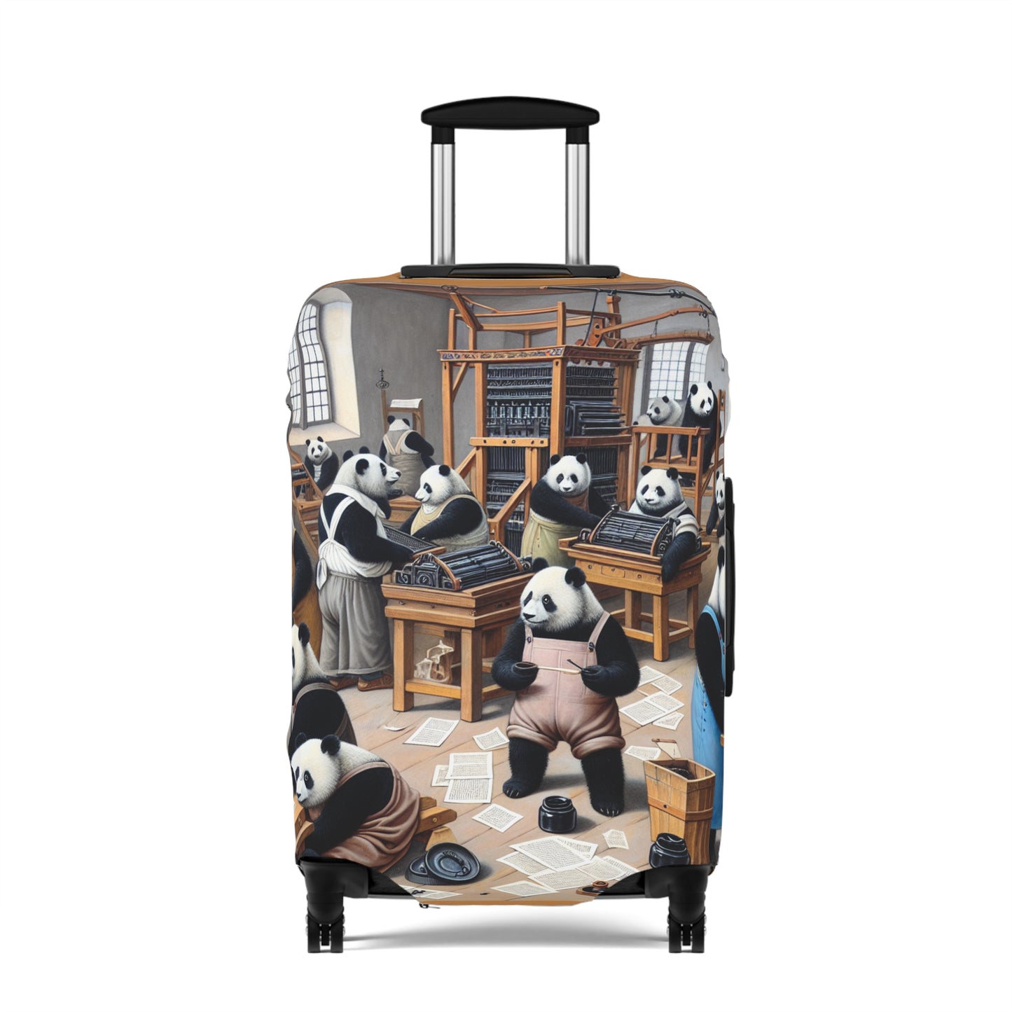 Printing Pandamonium Luggage Cover