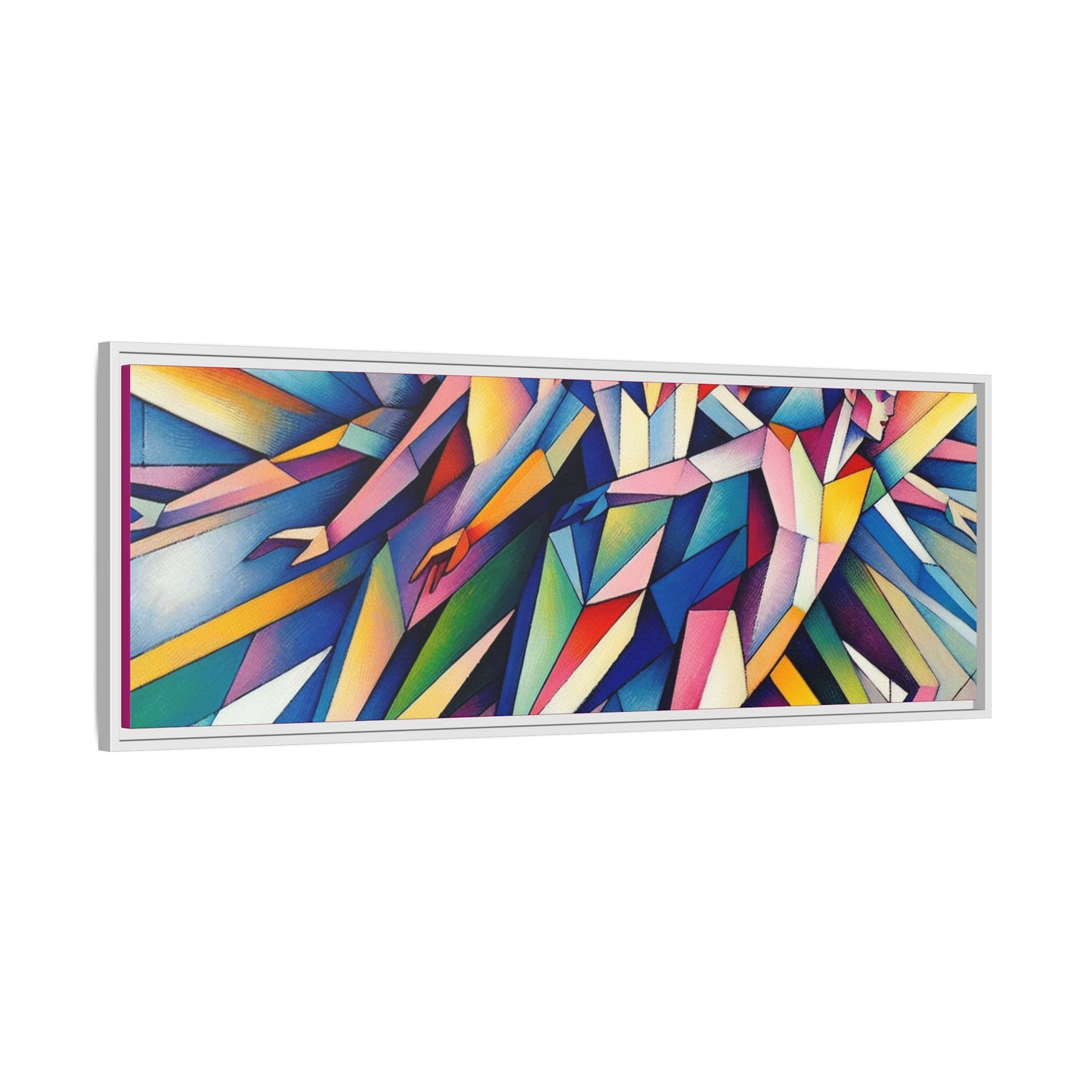 Picasso's Pixies Canvas, Framed (Multi-color)