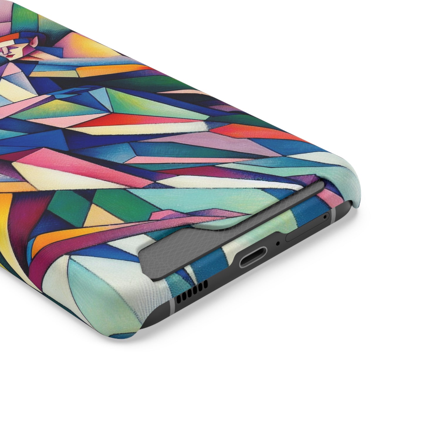 Picasso's Pixies Phone Case with Card Holder - GALAXY