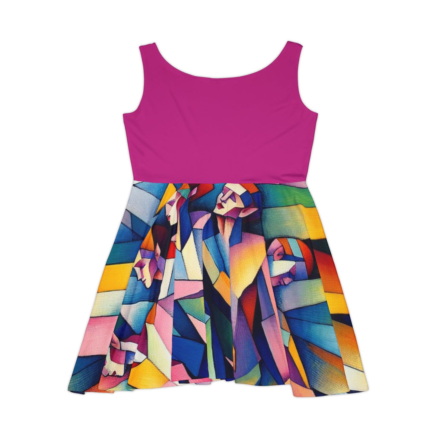 Picasso's Pixies Skater Dress