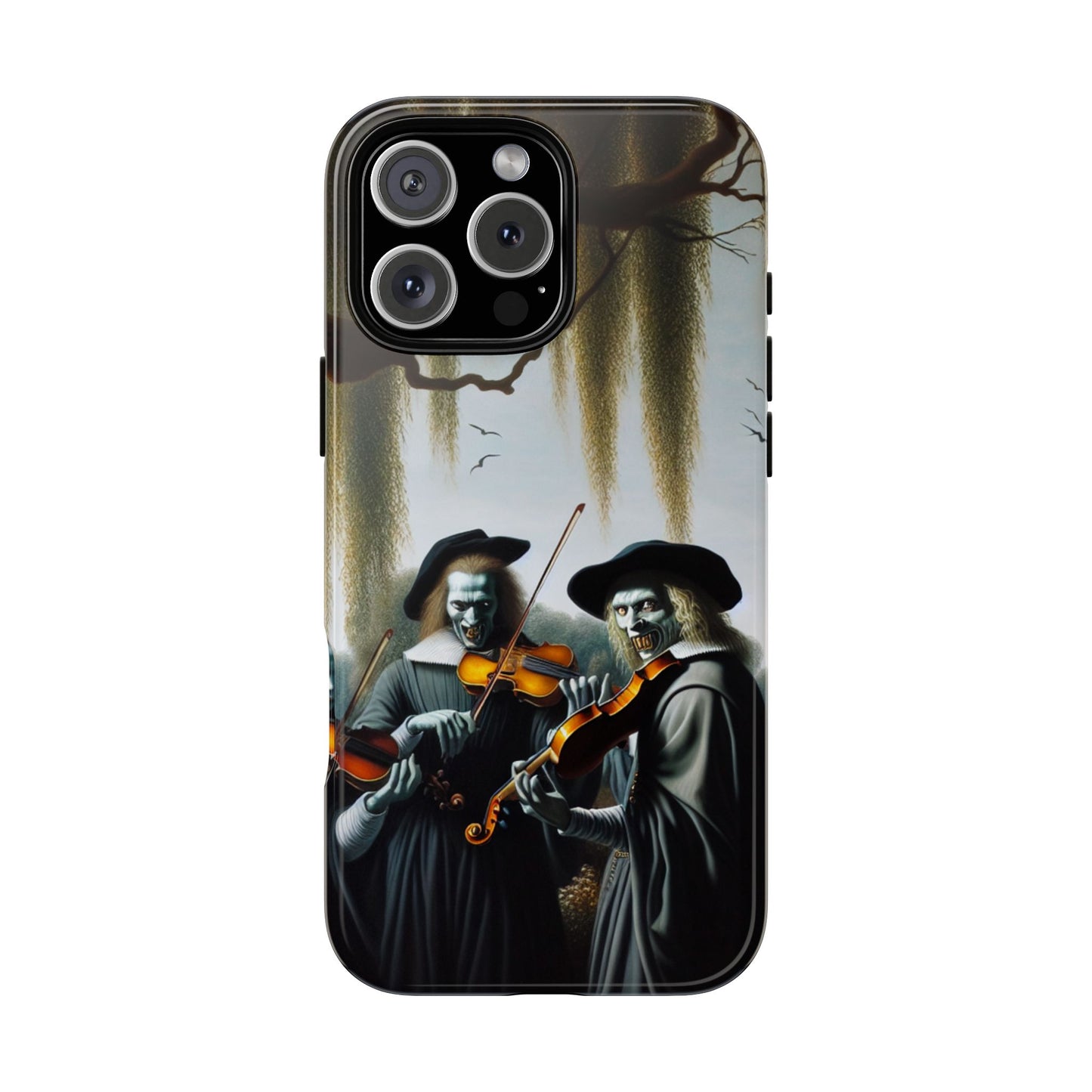 Vermeer's Vampire Violinists Phone Case - IPHONE