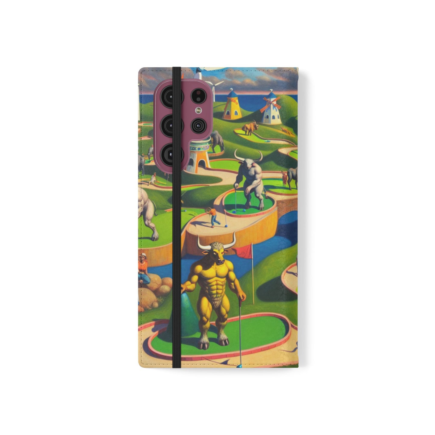Mini-taur Golf Flip Case - iPhone/Galaxy