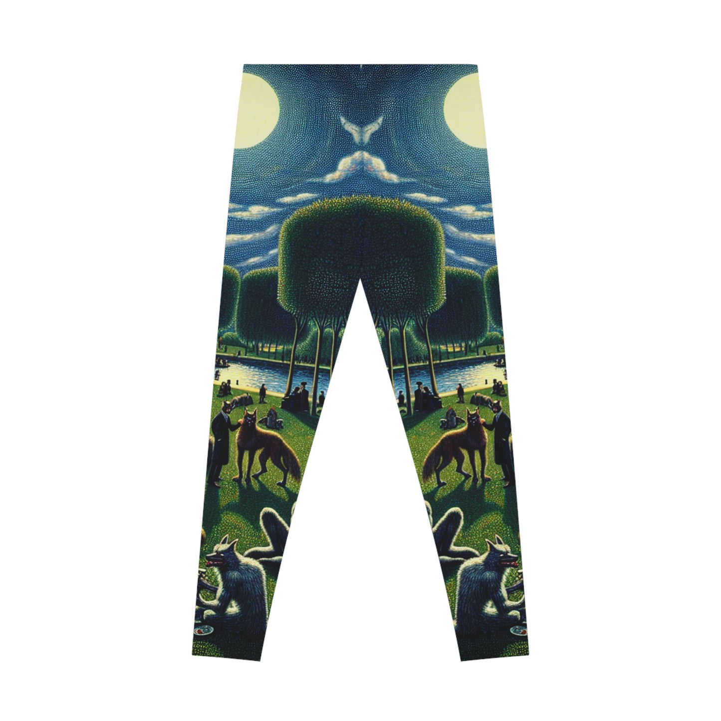 Werewolves at the Waterfront Leggings
