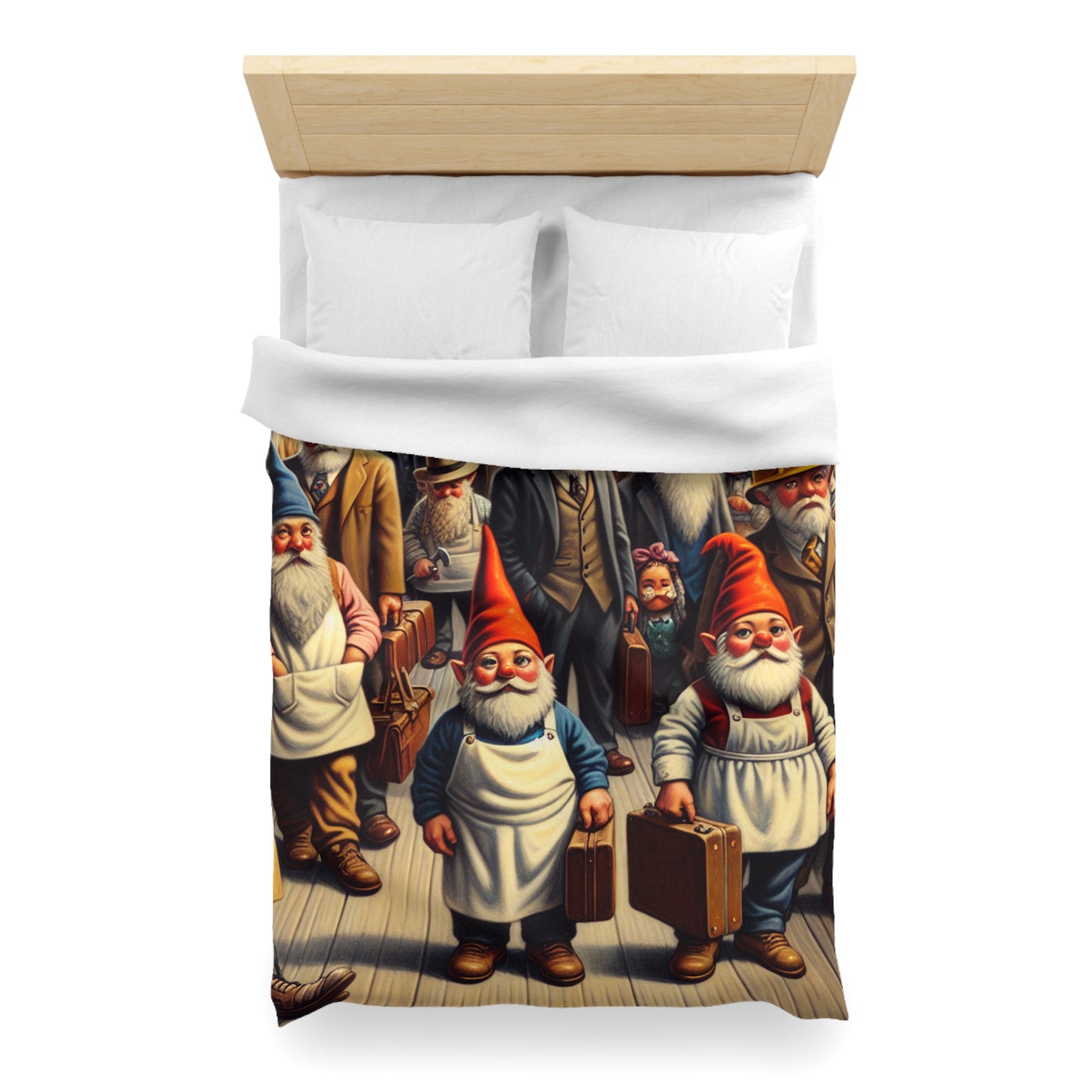 The Gnome-mute Home Microfiber Duvet Cover