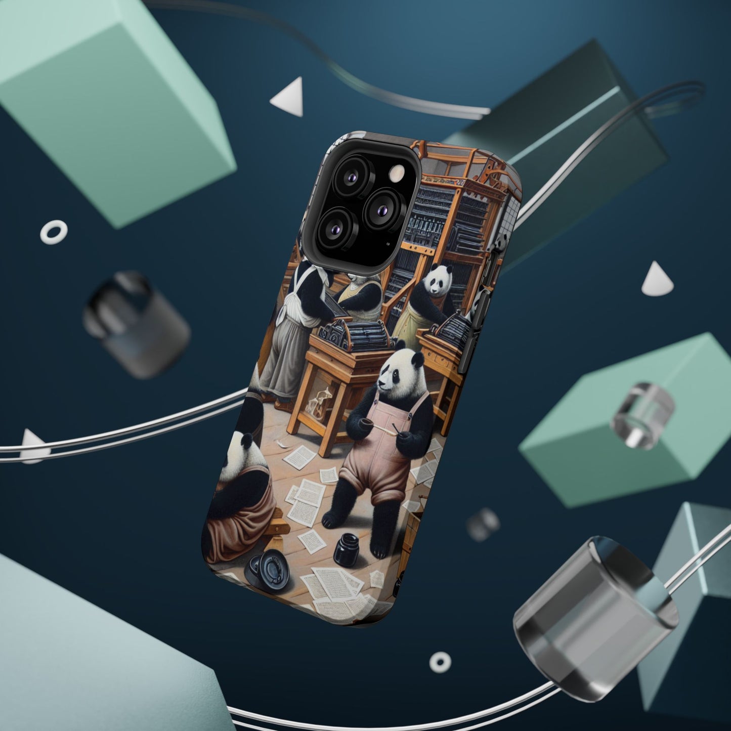 Printing Pandamonium Magnetic iPhone Case