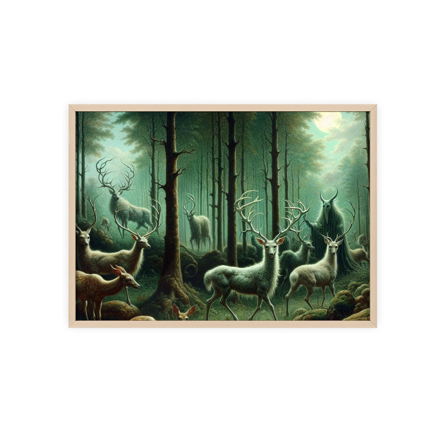 Framed Wendigo Shepherd Poster