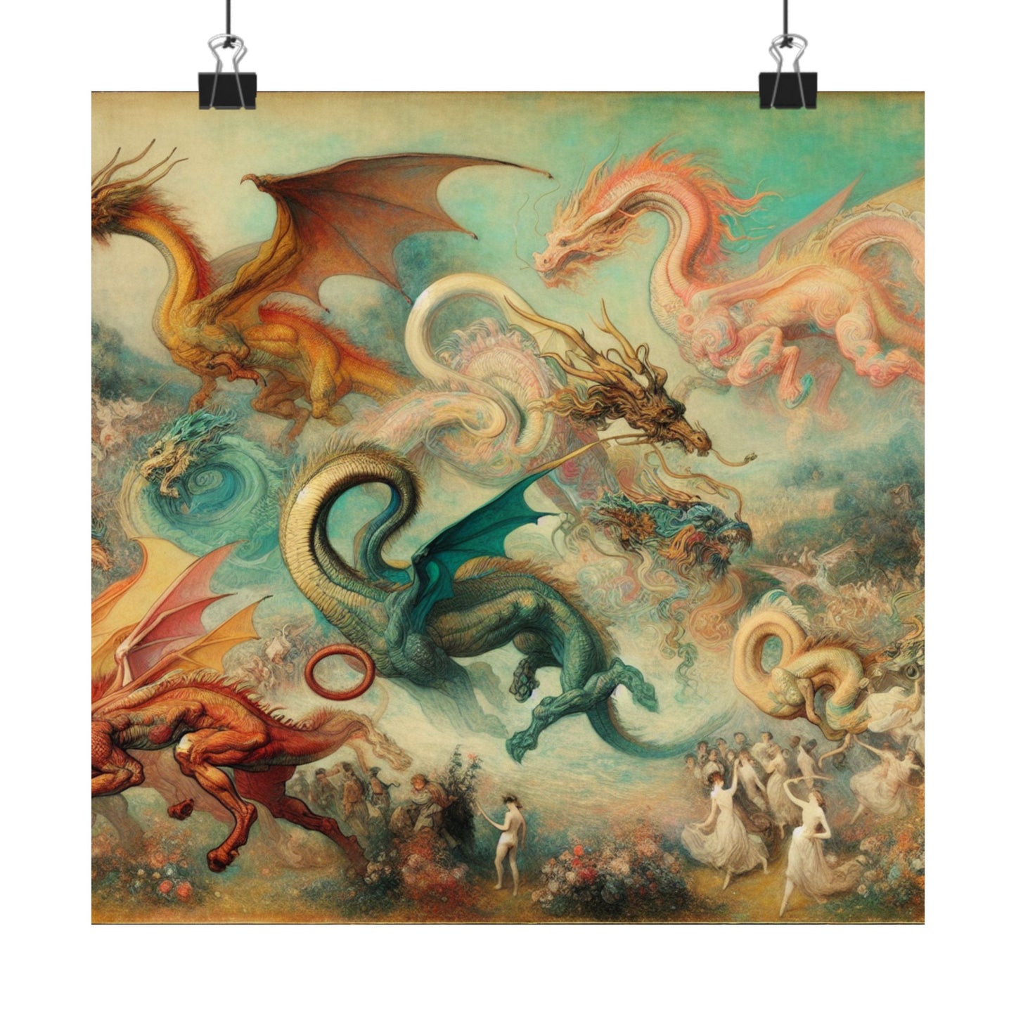 Degas Dreams of Dragons Poster