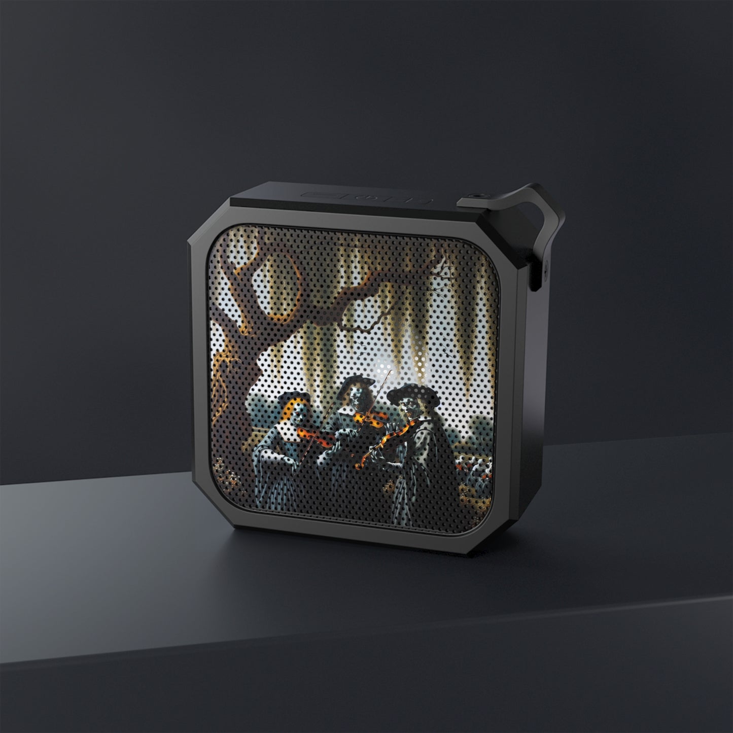 Outdoor Bluetooth Speaker with Vermeer's Vampire Violinists Design