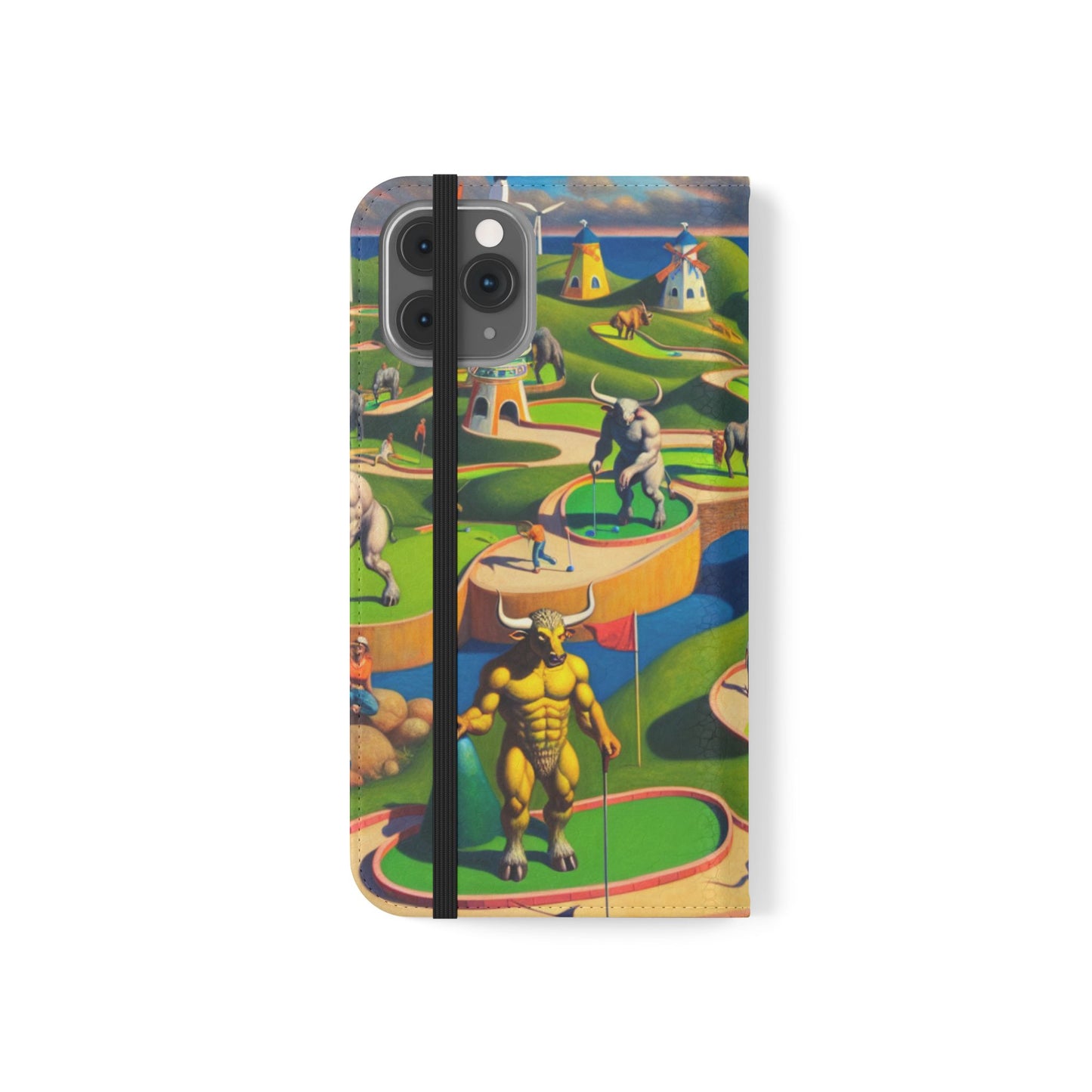 Mini-taur Golf Flip Case - iPhone/Galaxy