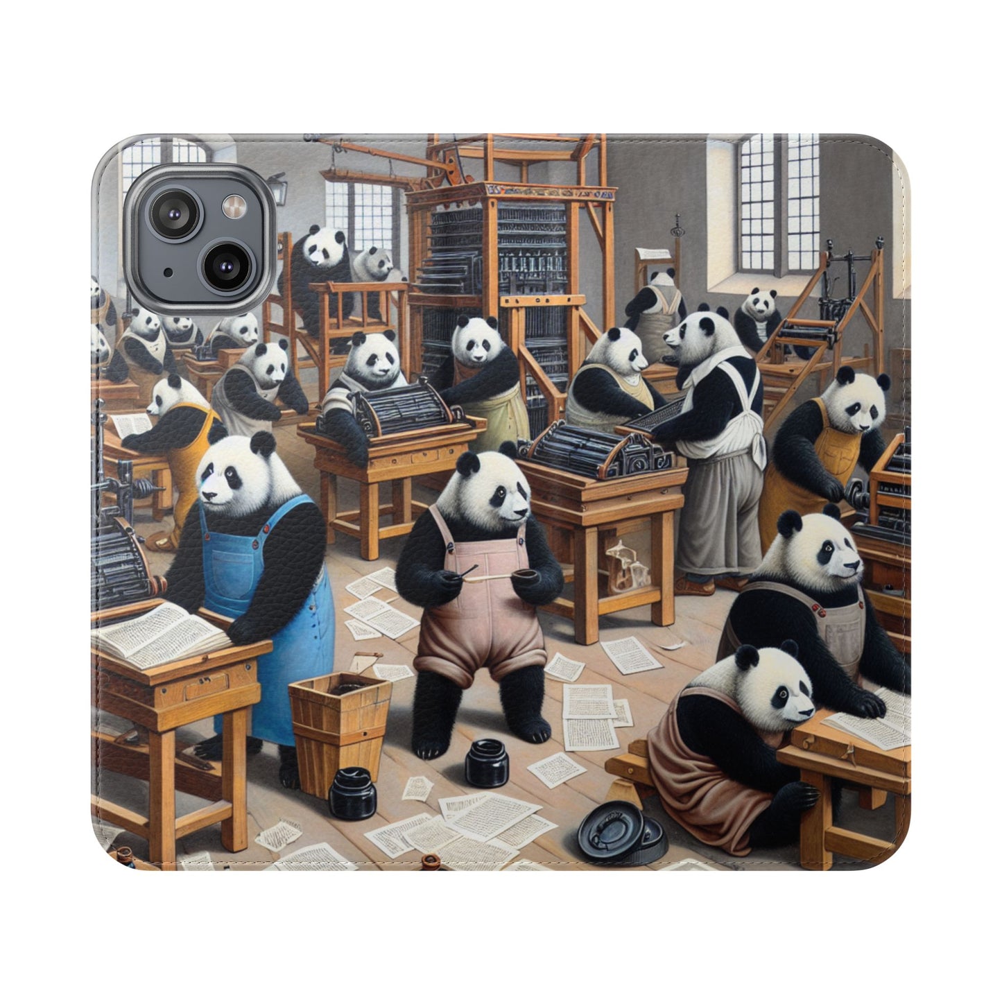 Printing Pandamonium Flip Case - iPhone/Galaxy