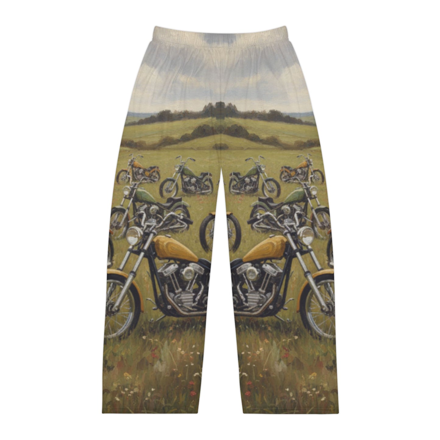 Wild Motorcycles Men's Pajama Pants