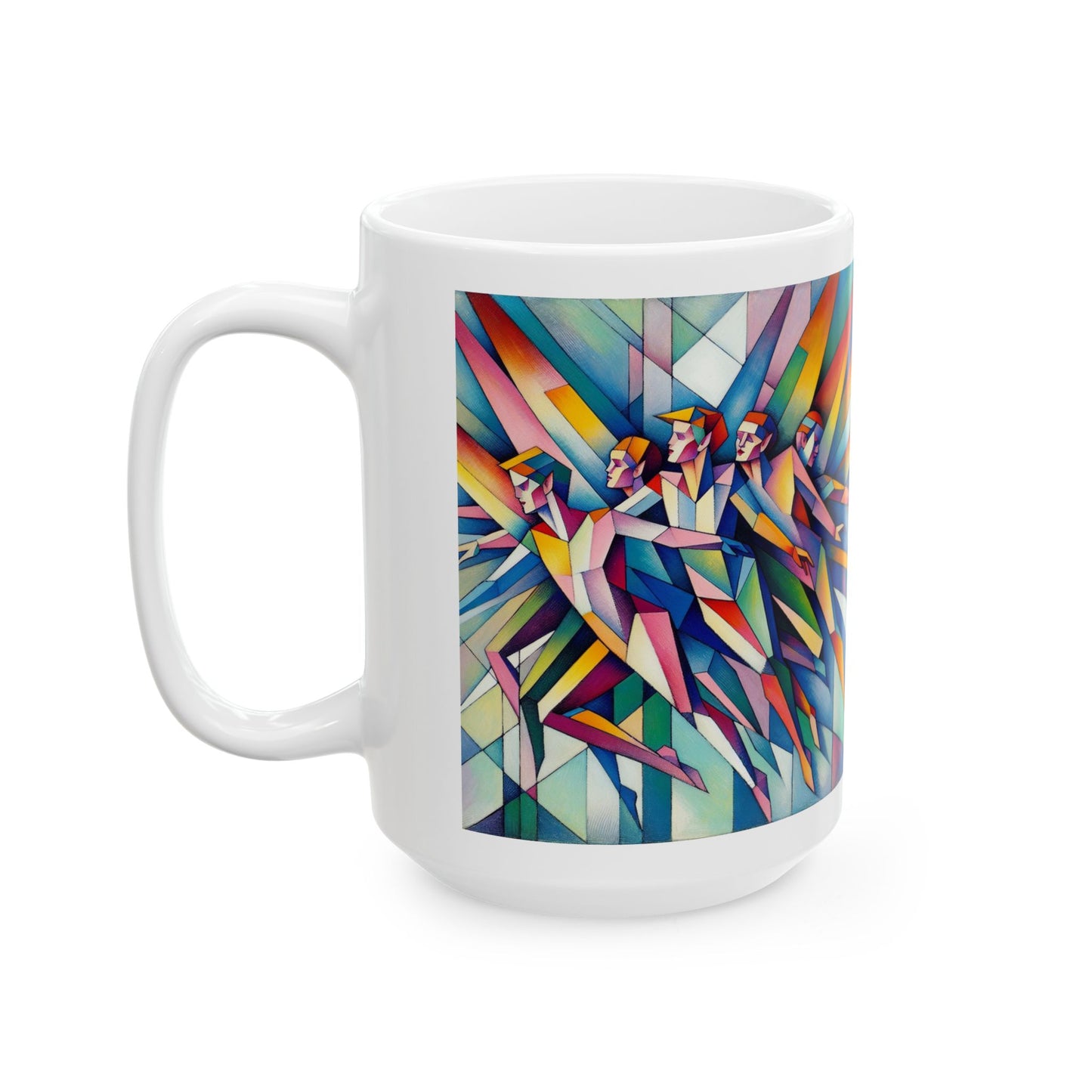 Picasso's Pixies Ceramic Mug