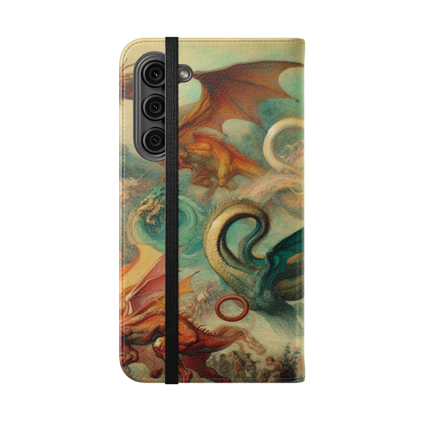 Degas Dreams of Dragons Flip Cases for iPhones