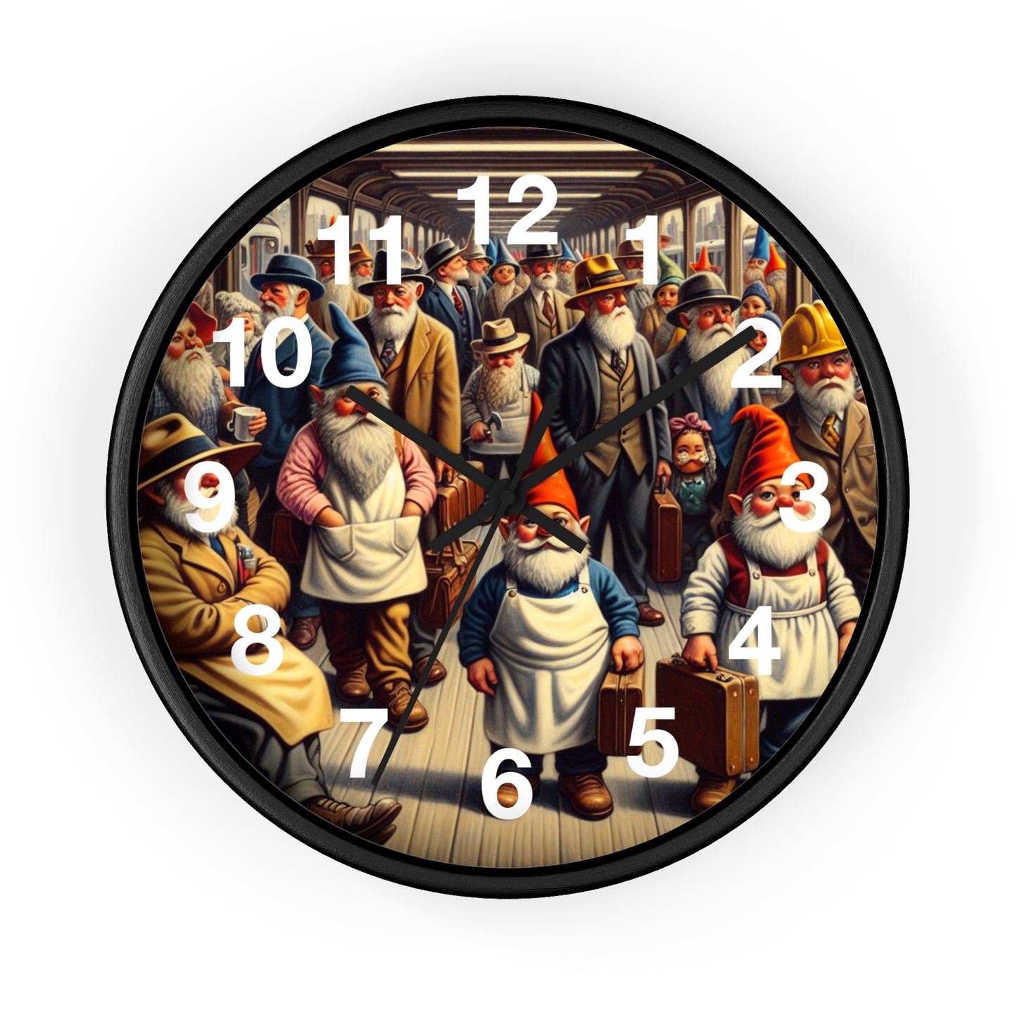 The Gnome-mute Home Wall Clock
