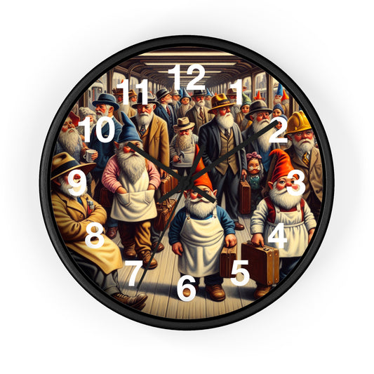 The Gnome-mute Home Wall Clock