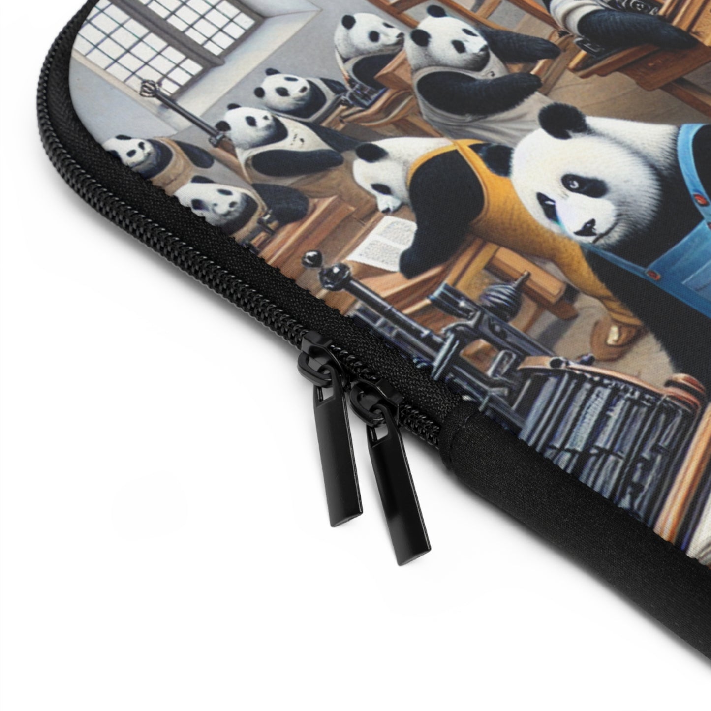 Printing Pandamonium Laptop Sleeve
