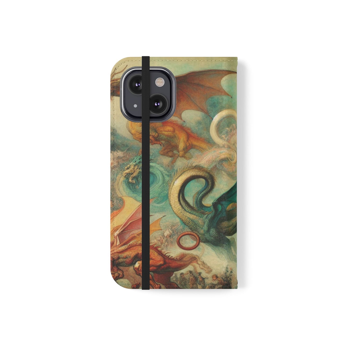 Degas Dreams of Dragons Flip Cases for iPhones