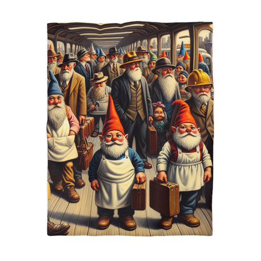 The Gnome-mute Home Microfiber Duvet Cover