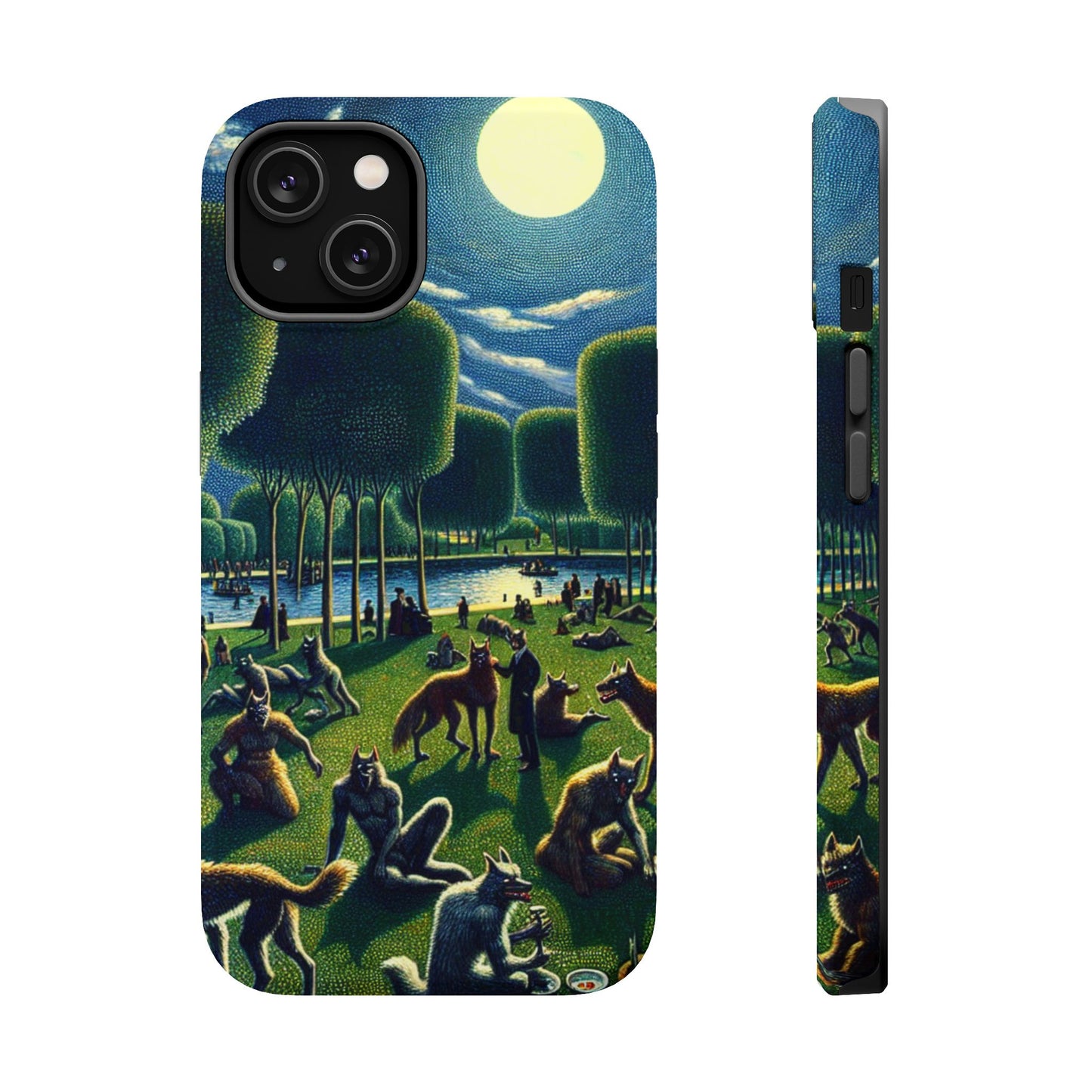 Werewolves at the Waterfront Magnetic iPhone Case