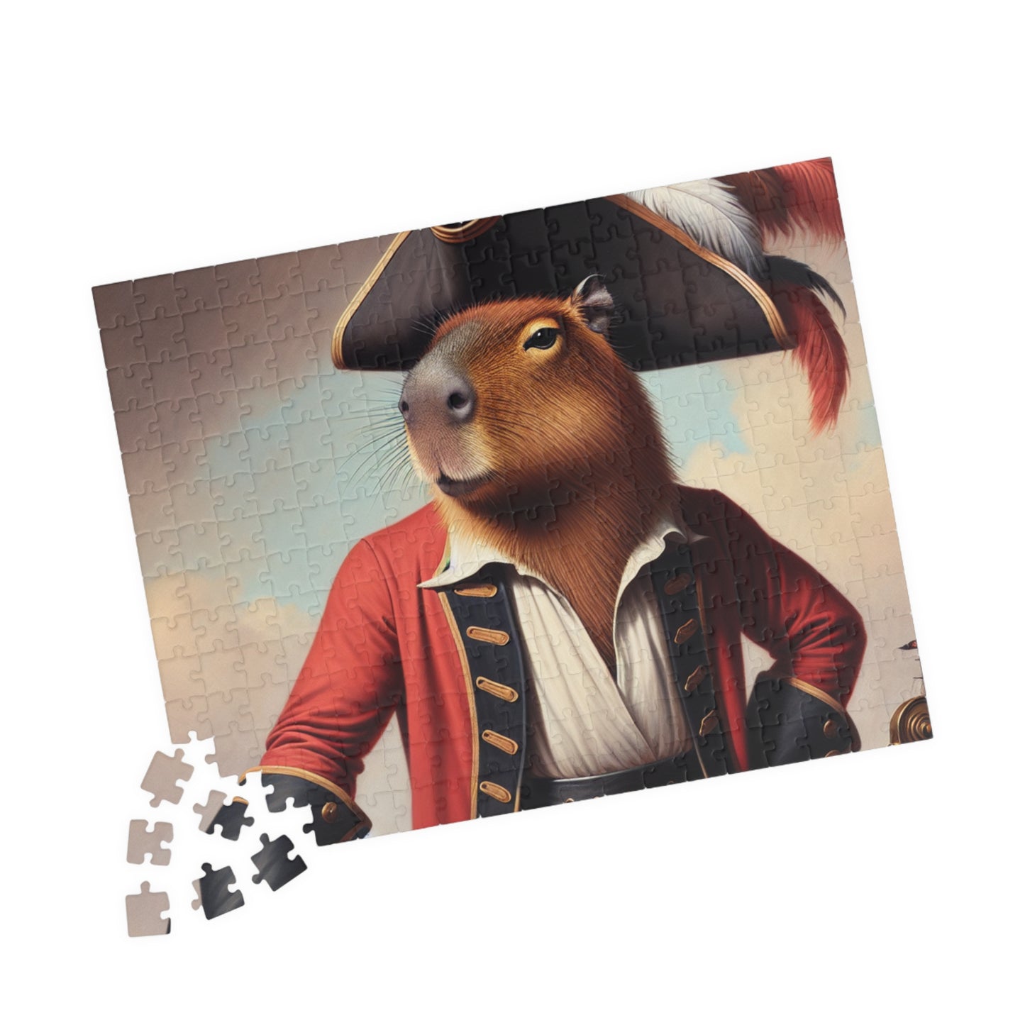 Captain Capybara Puzzle (110, 252, 520, 1014-piece)