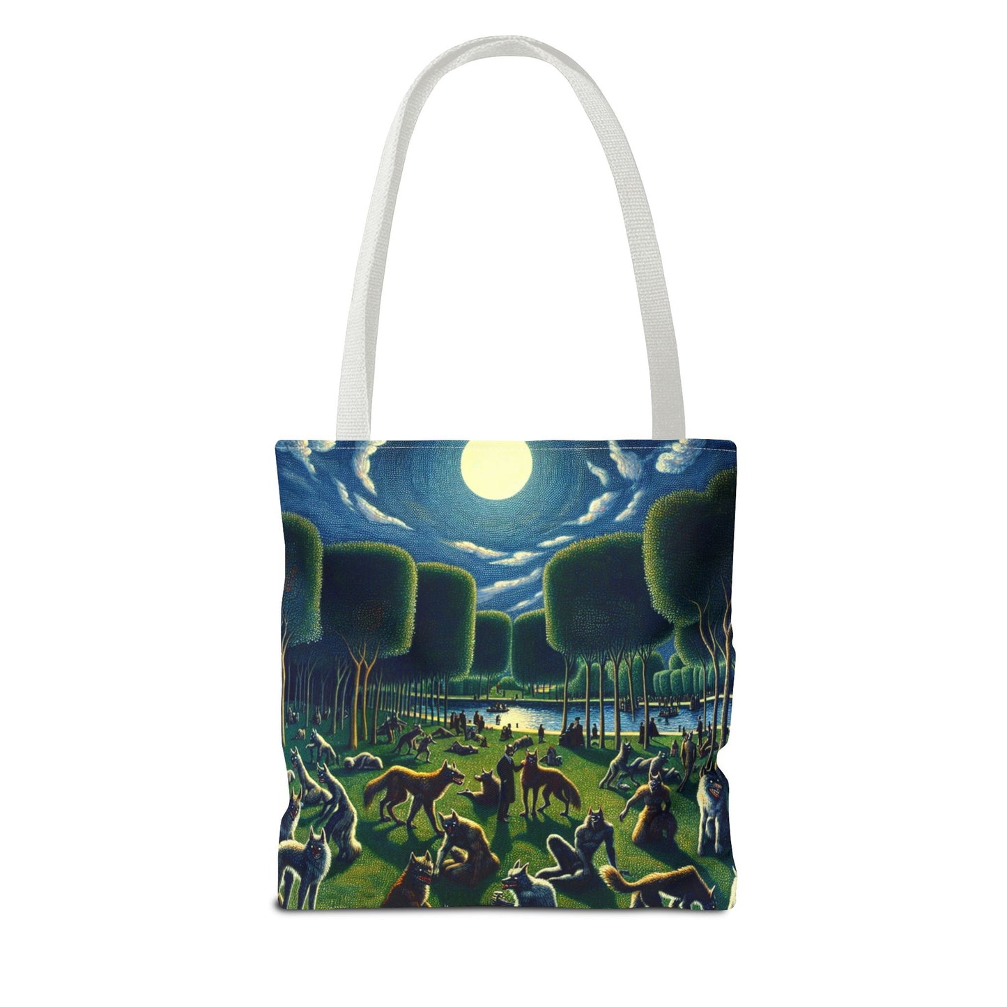 Werewolves at the Waterfront Tote Bag