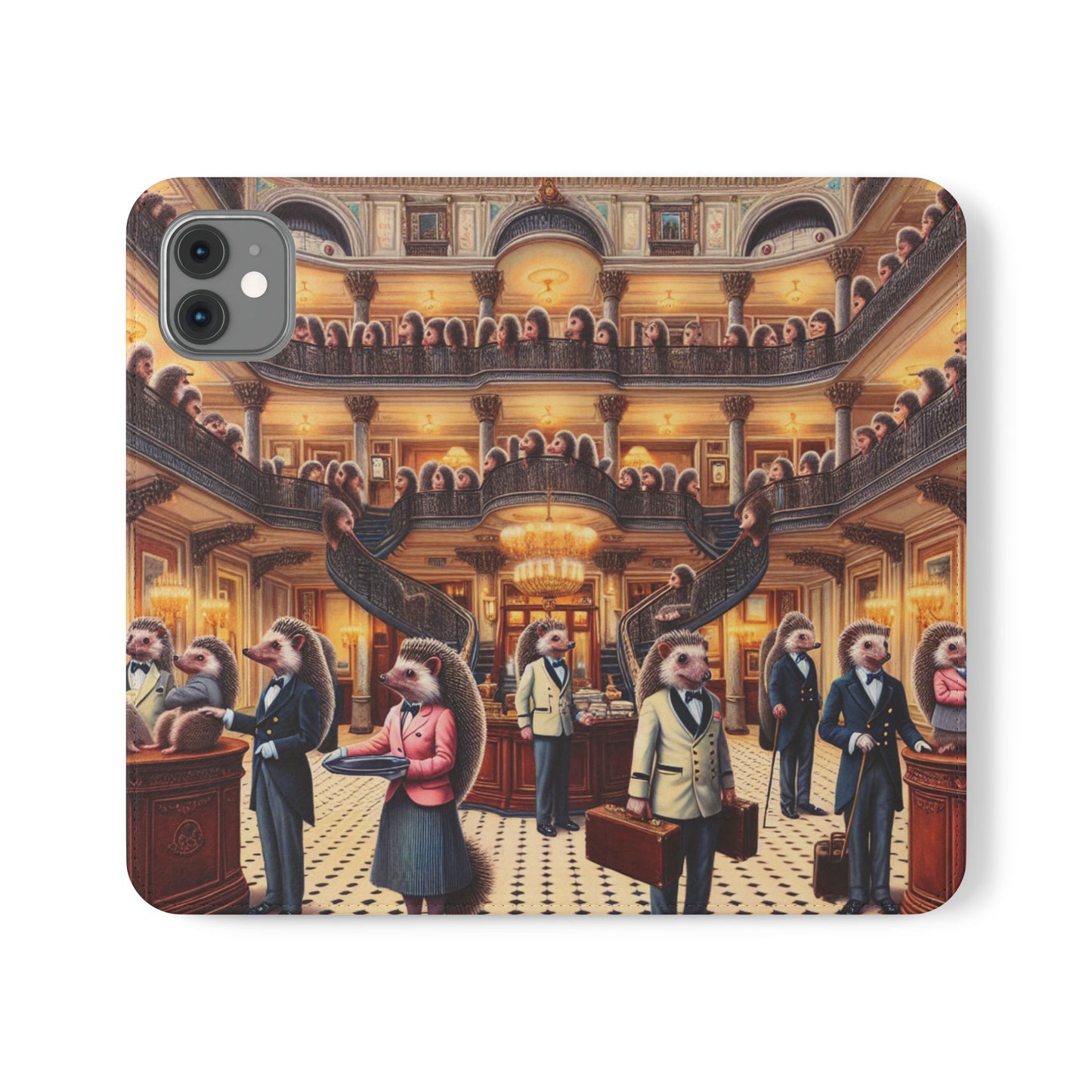 Hedgehog Hotel Flip Case - iPhone/Galaxy