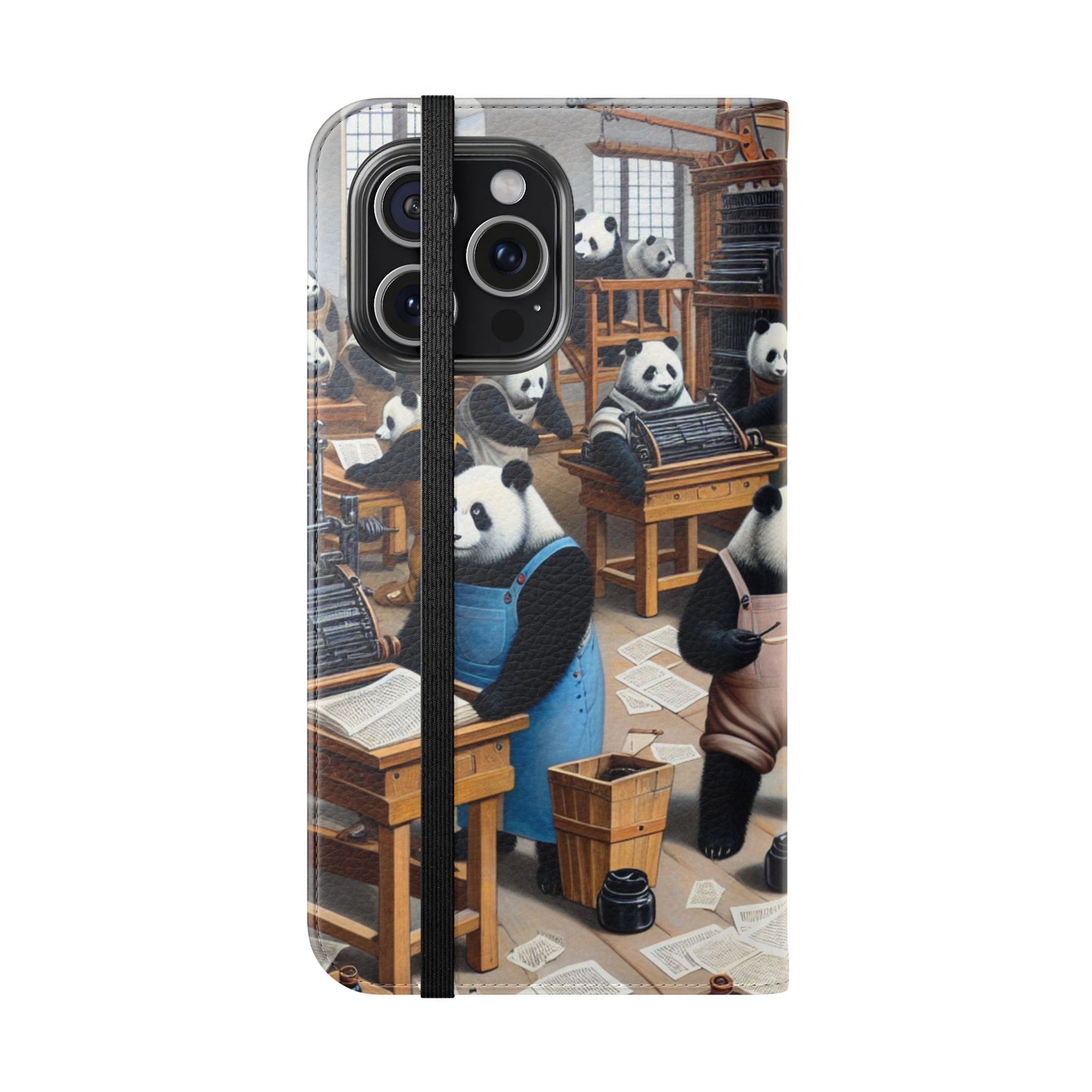 Printing Pandamonium Flip Case - iPhone/Galaxy