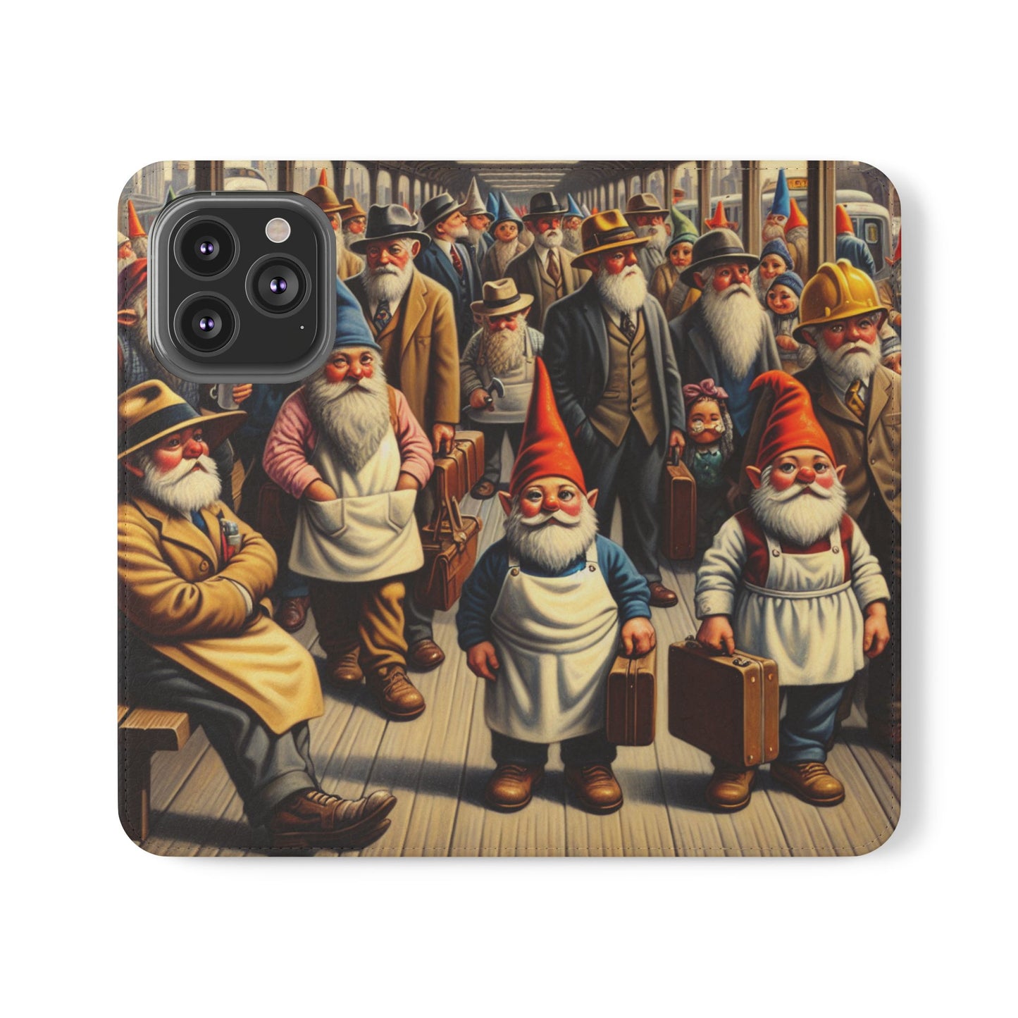 The Gnome-mute Home Flip Case - iPhone/Galaxy