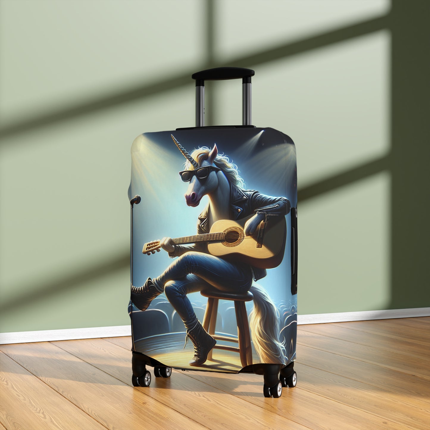 Unicorn Unplugged Luggage Cover