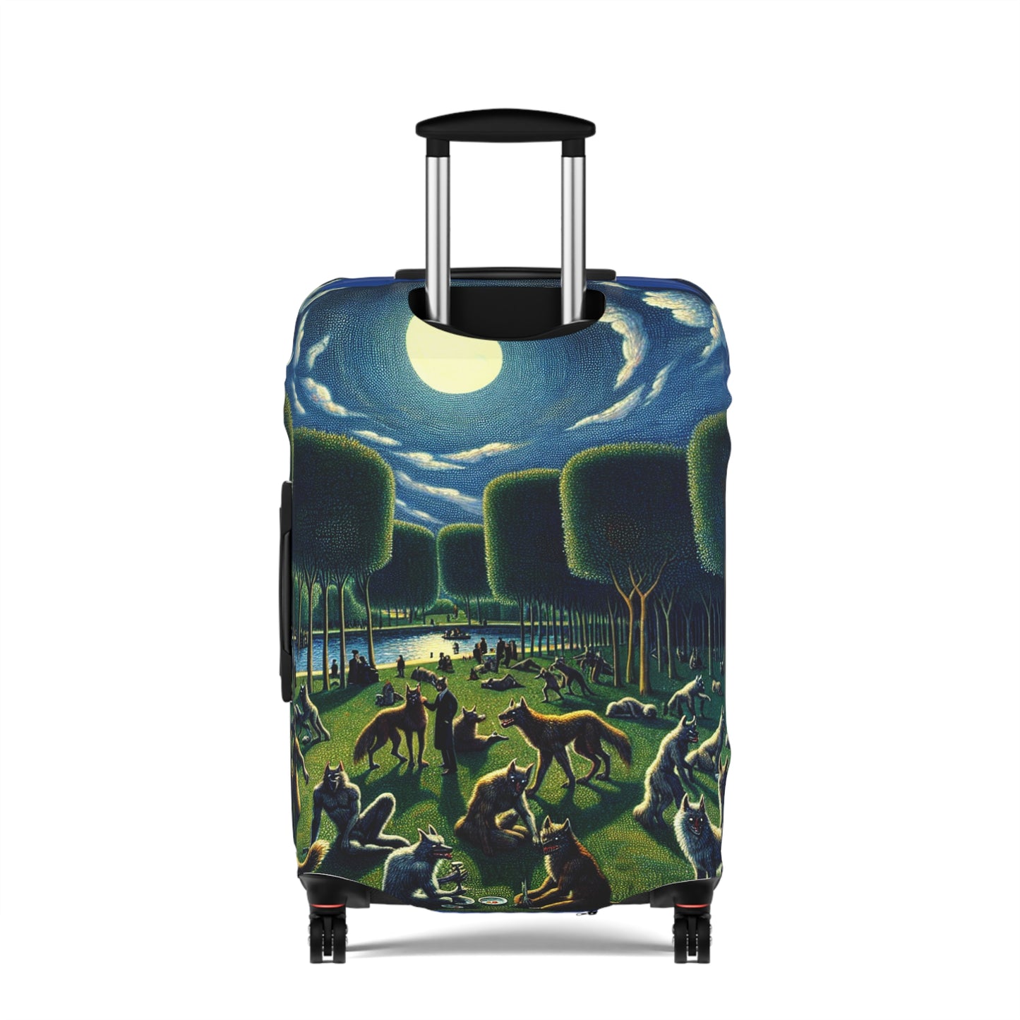 Werewolves at the Waterfront Luggage Cover